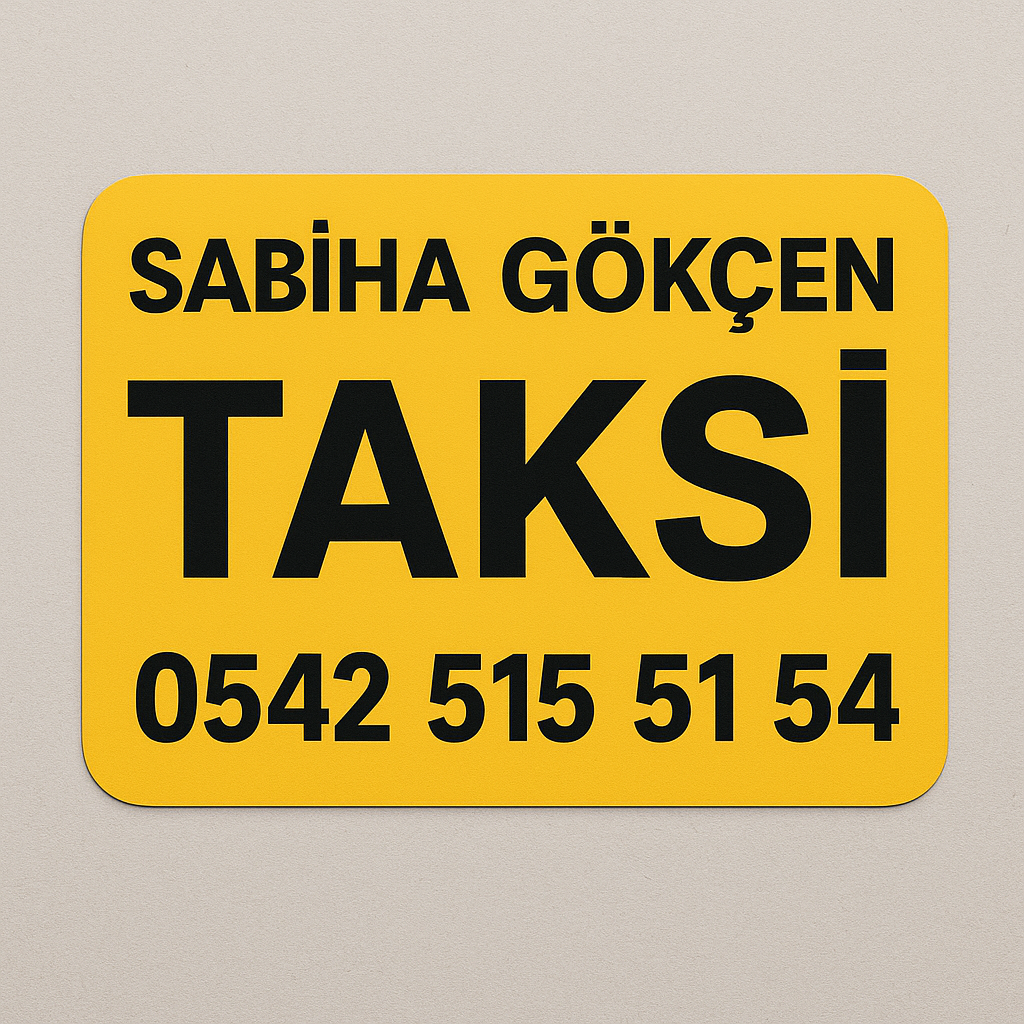 Sabiha Gökçen Korsan Taksi